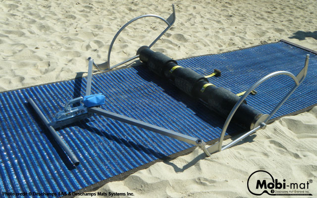 Mobi-Mat® Recpath rollout ADA Beach Access Mat