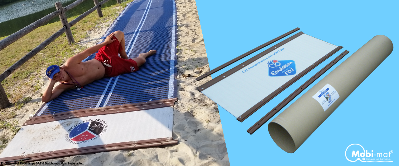 Mobi-Mat® Recpath rollout ADA Beach Access Mat