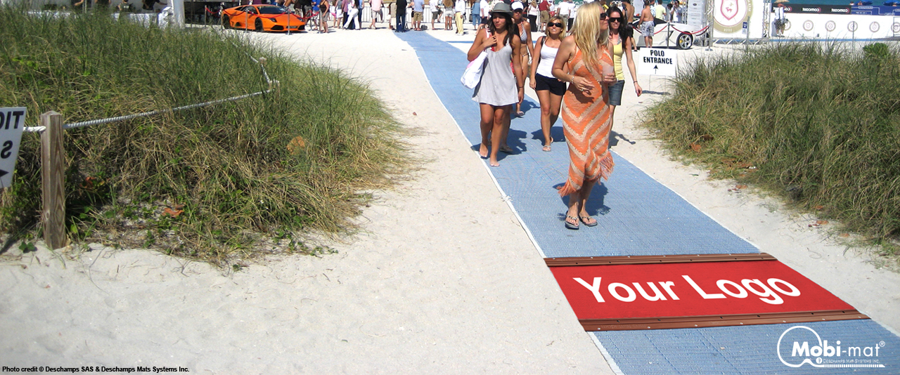 Mobi-Mat® Recpath rollout ADA Beach Access Mat