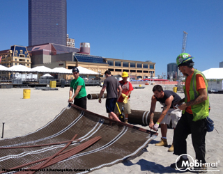 Mobi-Mat® Recpath rollout ADA Beach Access Mat