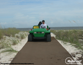 Mobi-Mat® Recpath rollout ADA Beach Access Mat