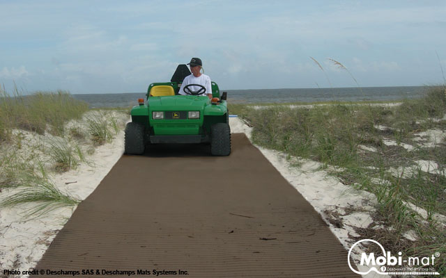 Mobi-Mat® Recpath rollout ADA Beach Access Mat