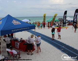 Mobi-Mat® Recpath rollout ADA Beach Access Mat