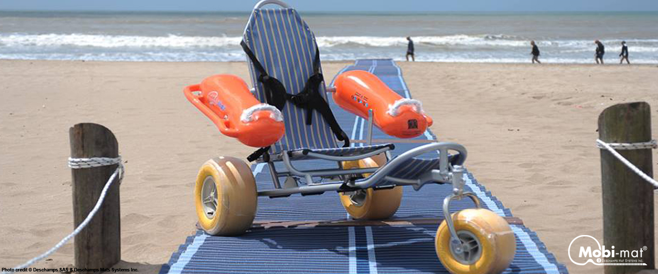 Mobi-Mat® Recpath rollout ADA Beach Access Mat