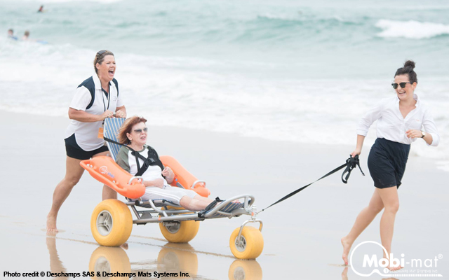 Mobi-Mat® Recpath rollout ADA Beach Access Mat