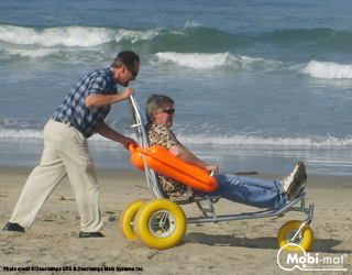 Mobi-Mat® Recpath rollout ADA Beach Access Mat