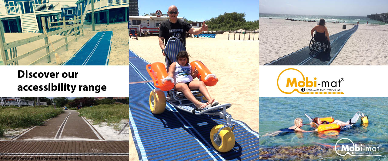 Mobi-Mat® Recpath rollout ADA Beach Access Mat