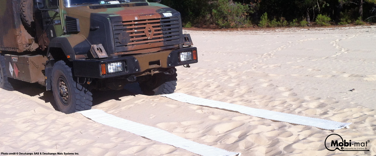 Mobi-Mat® Recpath rollout ADA Beach Access Mat