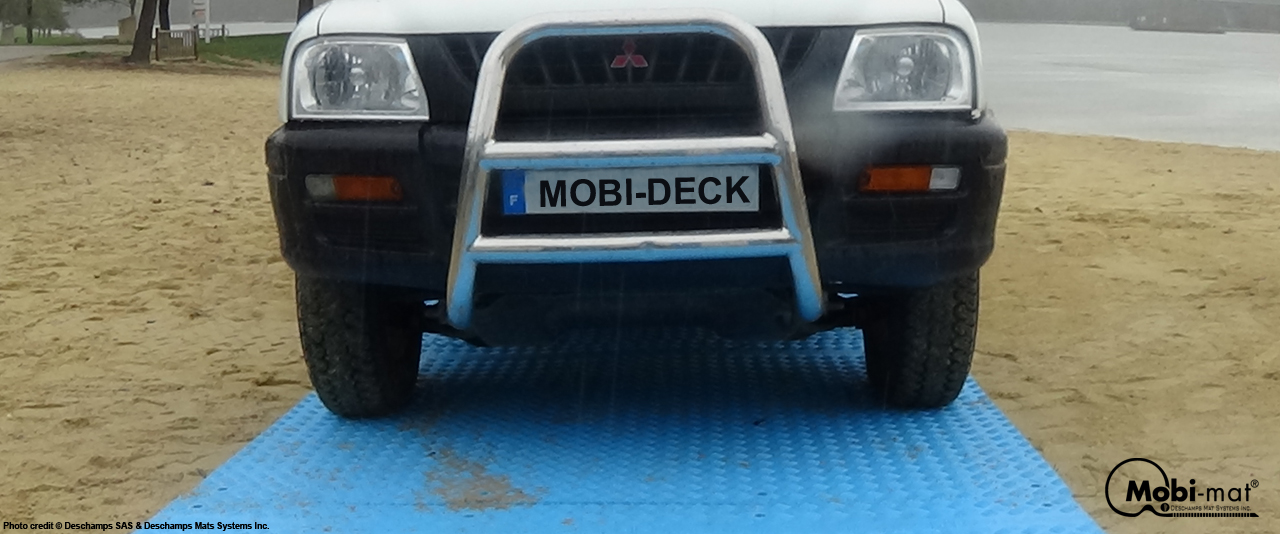 MobiDeck by Mobi-Mat® - Rigid Mat Panel